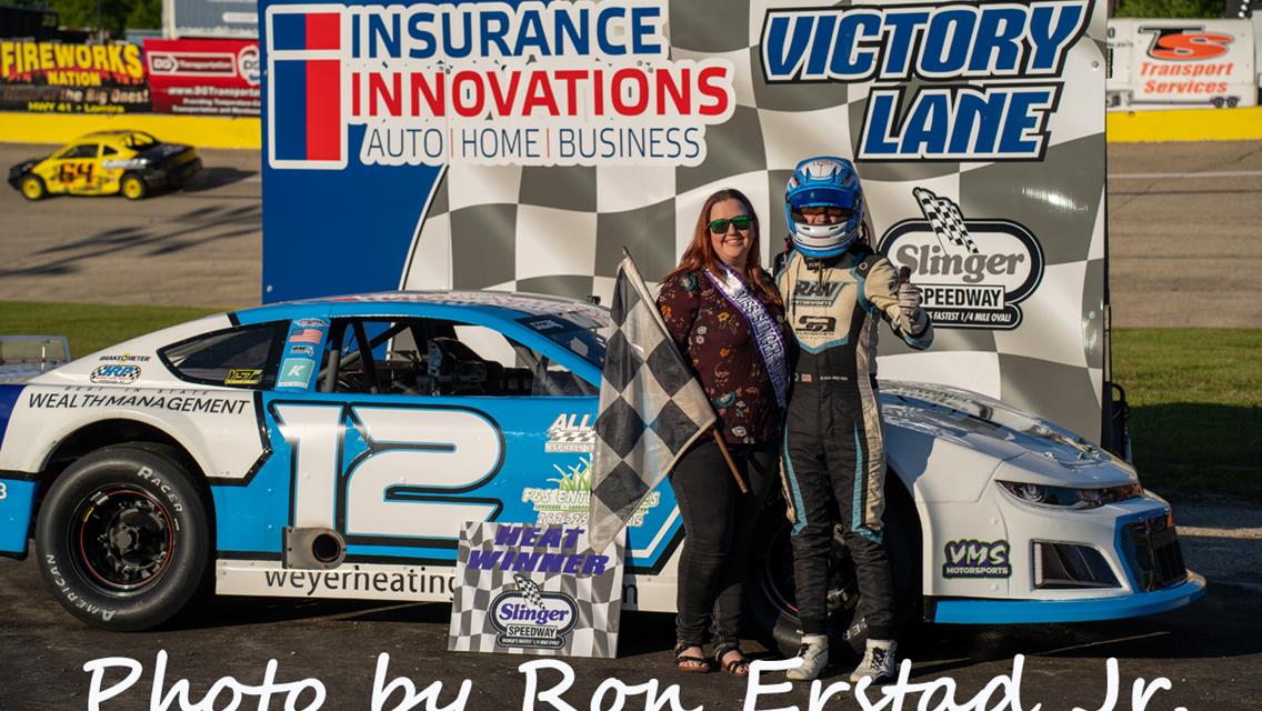 MONDEIK GETS FIRST SLINGER WIN IN MEMORIAL DAY WEEKEND