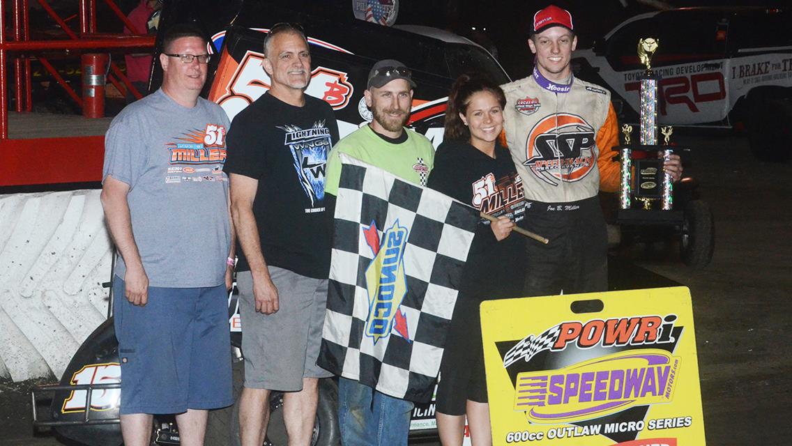 Miller Tallies 28th Victory With Speedway Motors Micros