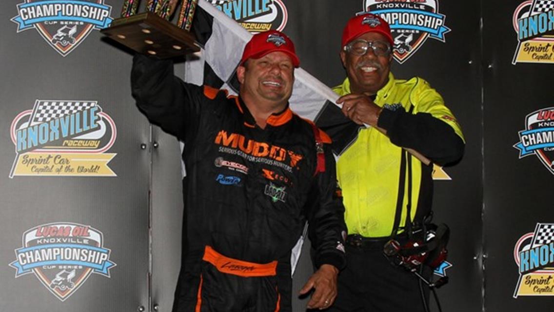 Lasoski Sweeps National Sprint League Season Debut at Knoxville Raceway