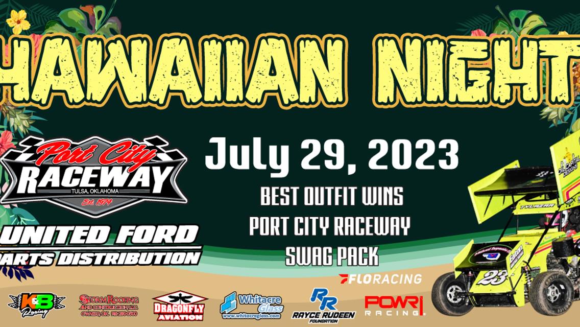 Get Ready for a Sizzling Hawaiian Night at Port City Raceway!