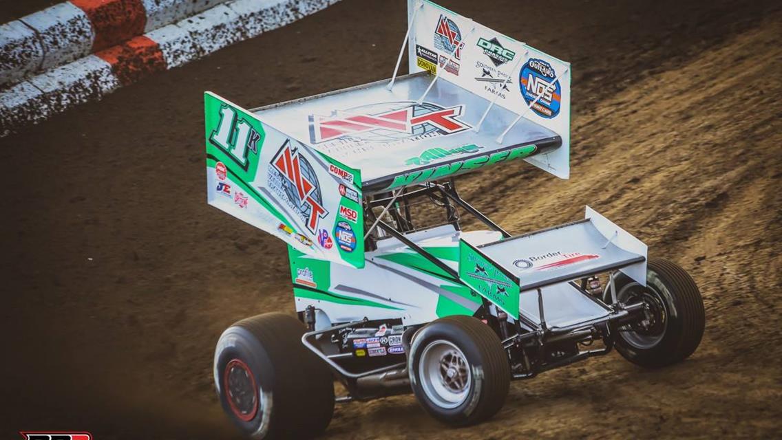 Kraig Kinser Garners Second-Best Career Result at Lake Ozark Speedway