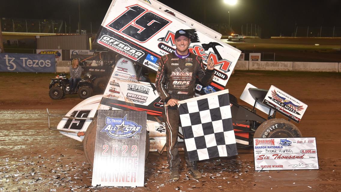 BRENT MARKS OPENS SHARON NATIONALS WITH ALL STAR WIN; KRISTYAK ENDS 3+ YR WINLESS DROUGHT IN RUSH SPORTMAN MODS; 1ST STOCK WIN FOR STIFFLER