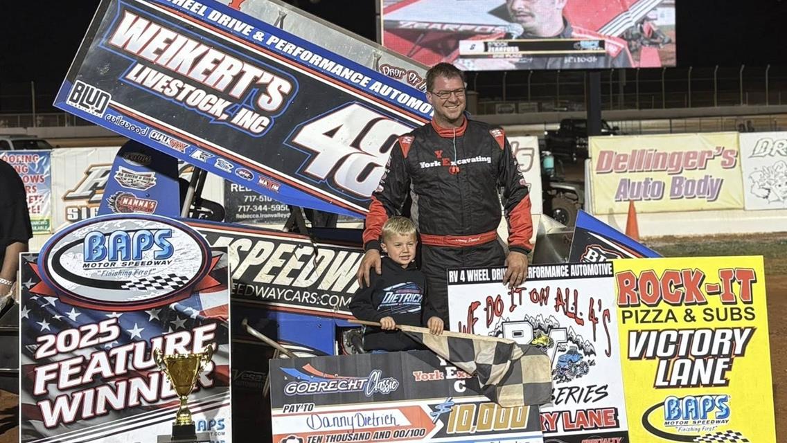 DIRTY DOZEN: Danny Dietrich captures 12th victory of 2025 in Kevin Gobrecht Classic; Potential tripleheader ahead