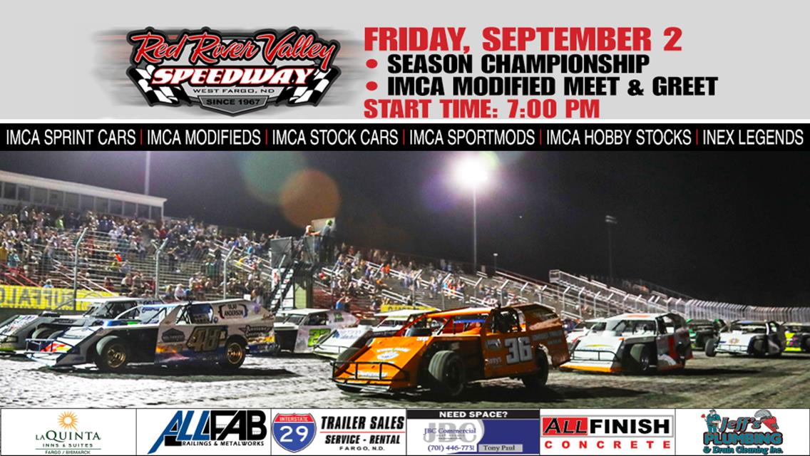 NEXT RACE: Friday, September 2 - Season Championship | IMCA Modified Meet &amp; Greet
