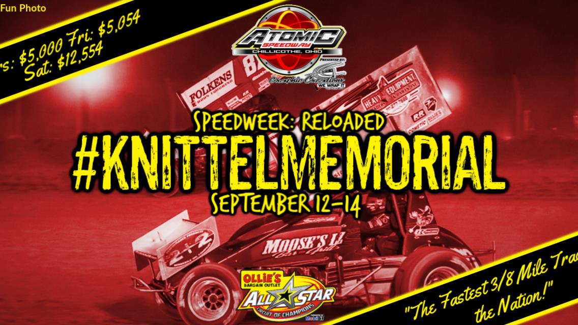 All Stars will invade Atomic Speedway for big money Dean Knittel Memorial on September 12-14