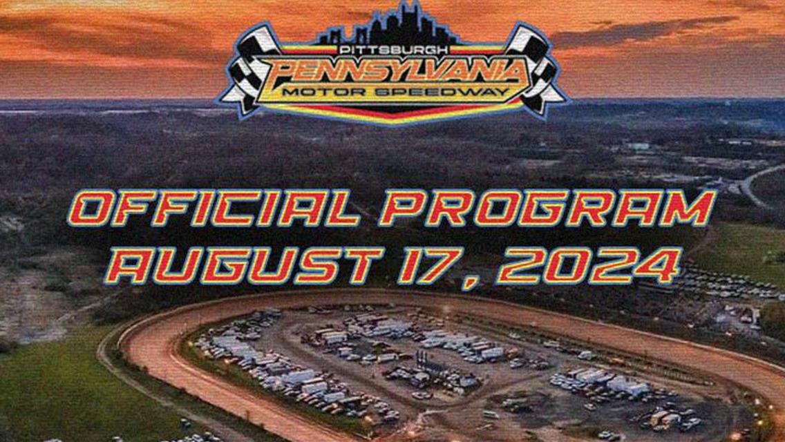 Official Program for August 17, 2024