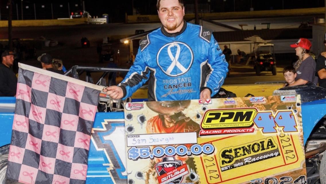 Senoia Raceway (Senoia, GA) – Topless Outlaw Dirt Racing Series – Pollard Memorial – October 26th, 2024. (Prater Photo)