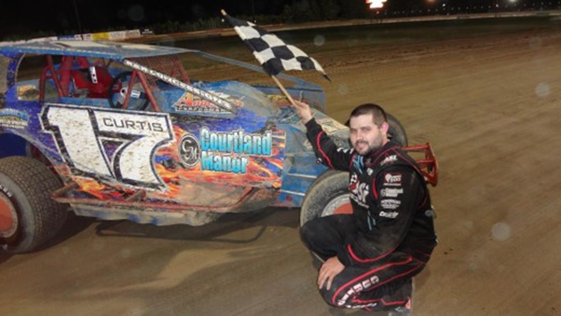 JOHN CURTIS TAKES 2ND WIN IN AC DELCO MODIFIEDS