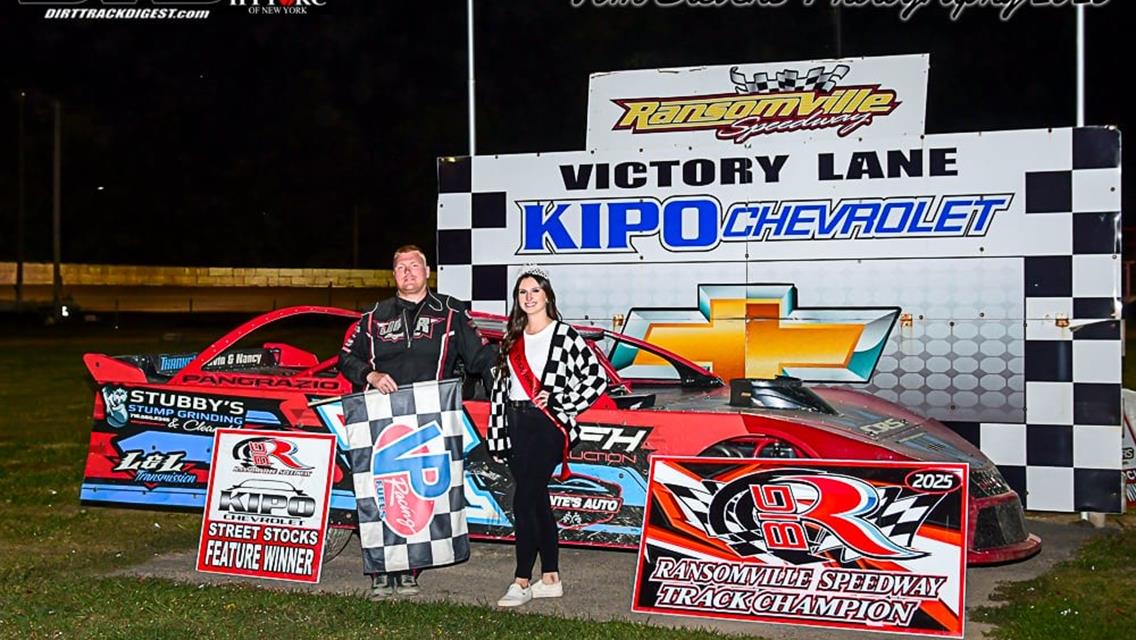 Williamson, Bansmer, Pangrazio, and Susice Claim Ransomville Track Championships