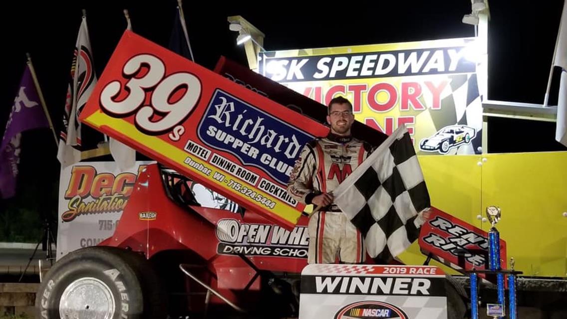 Scotty Thiel – Scores Win at SK Speedway followed by Outlaw Run at Beaver Dam!