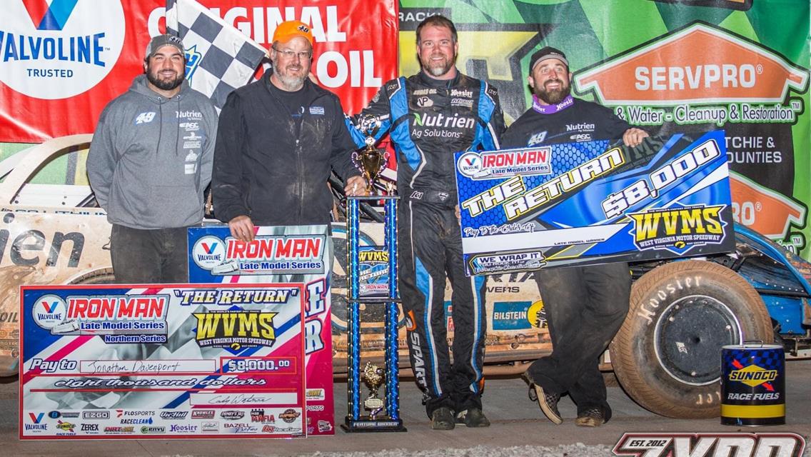 Davenport Tops Valvoline Iron-Man Late Model Northern Series “The Return” at West Virginia Motor Speedway