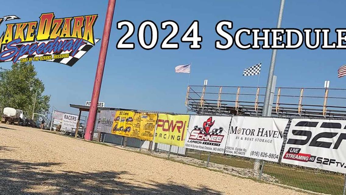 Twenty Action-Packed Events Scheduled for Lake Ozark Speedway in 2024