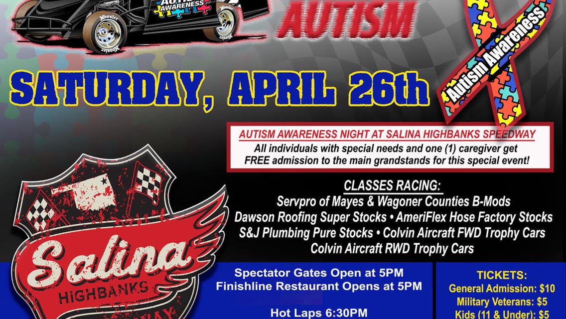 Point racing resumes Saturday on Autism Awareness Night