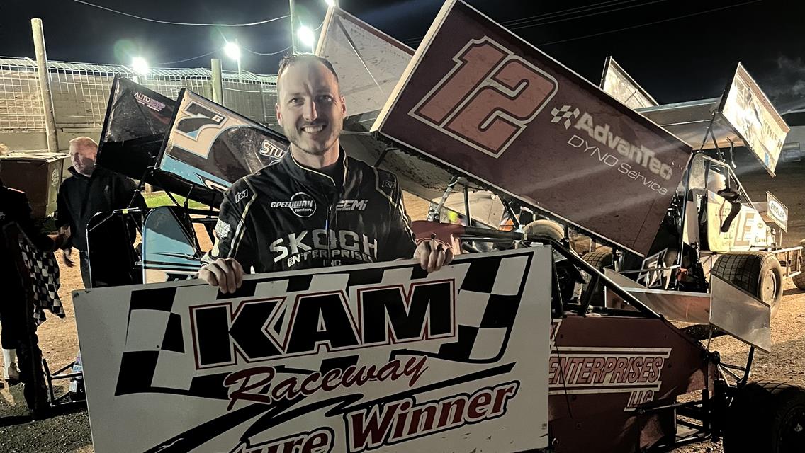 Soares, Kadous, Holt, and Kalkwarf Soar to Victory on Friday at KAM Raceway!