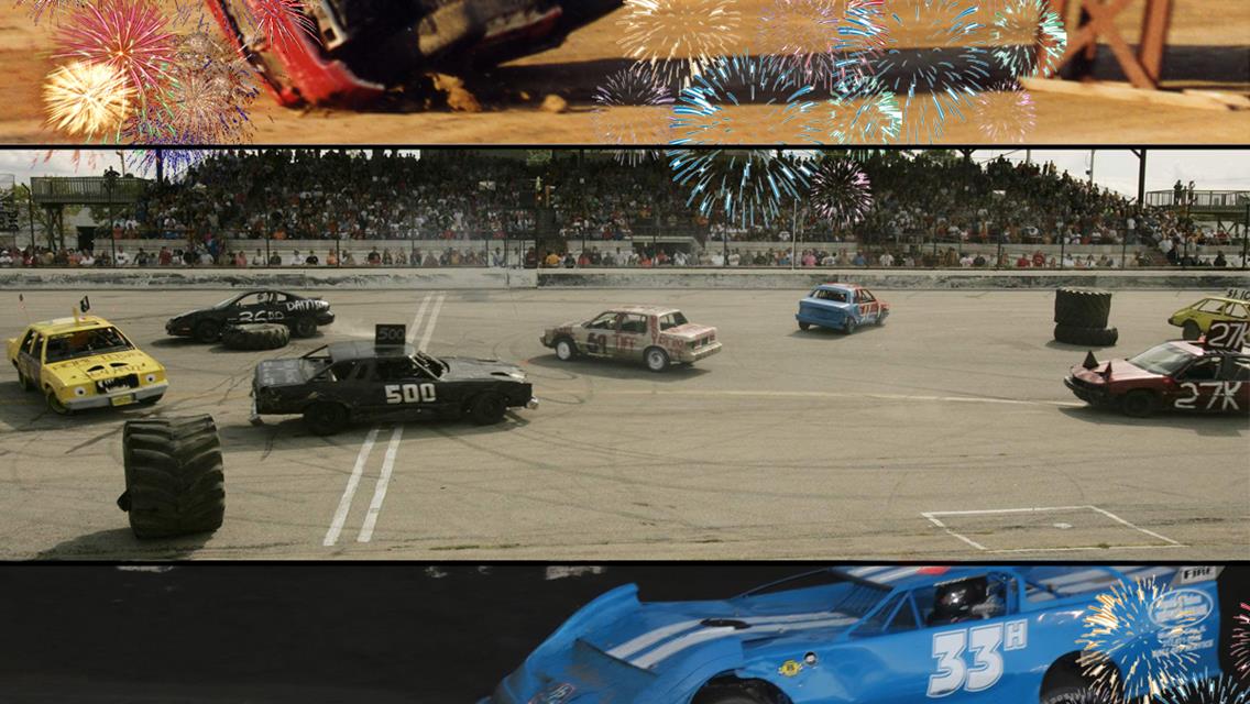 Racing, Fireworks, And Destruction To Thrill Fans Saturday