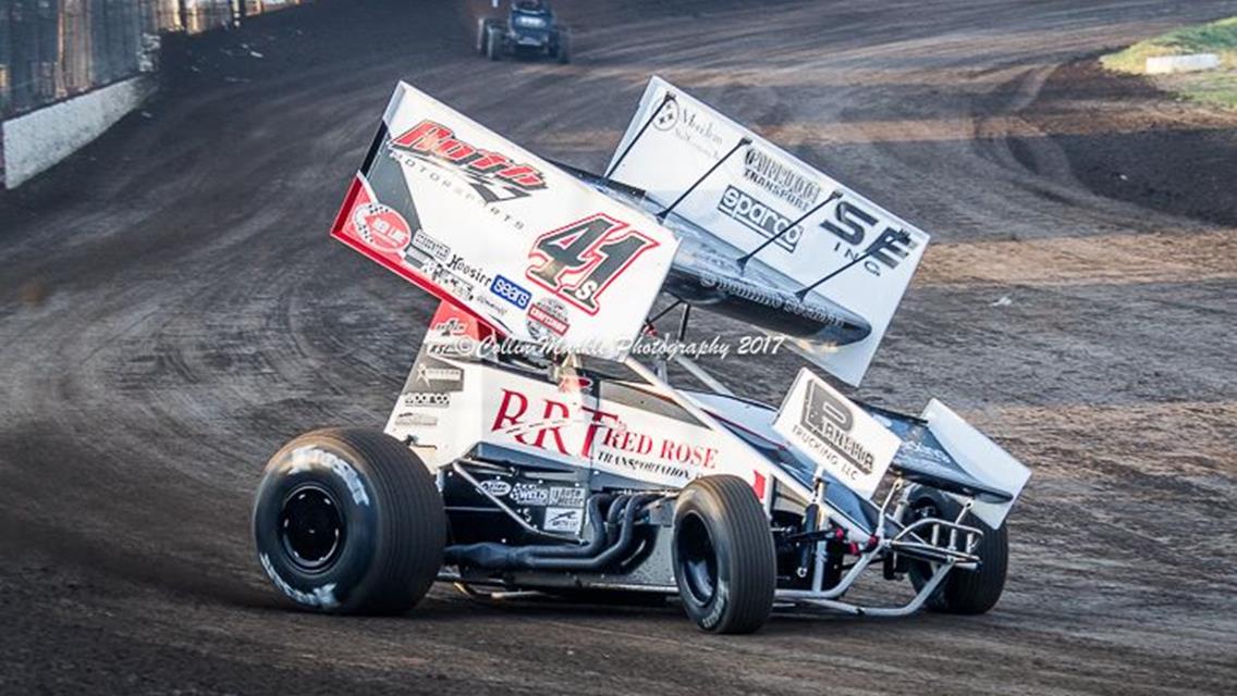 Scelzi Nearly Scores First Career Podium With World of Outlaws During Debut at BMP