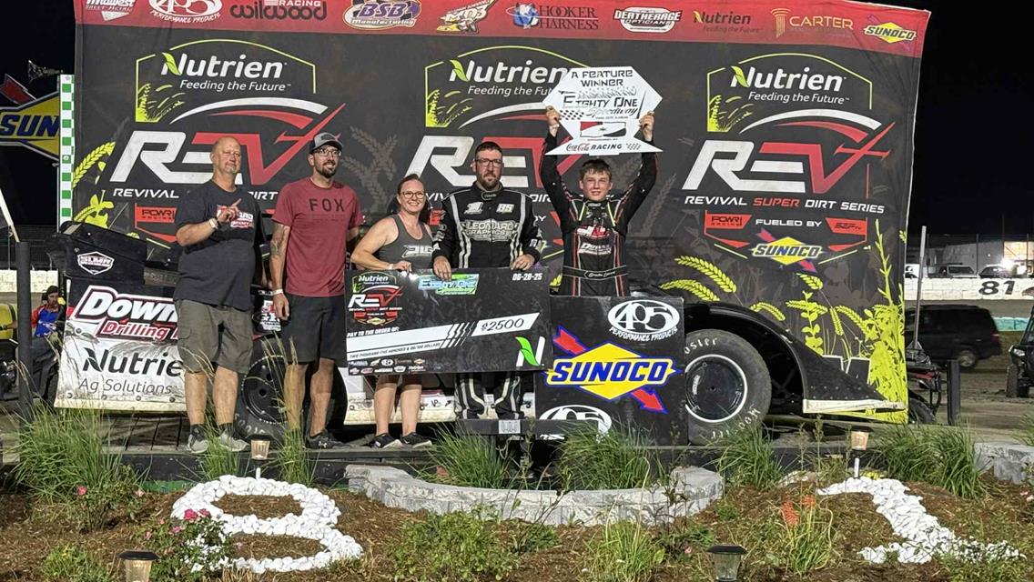 Josh Leonard Takes West Weekend Wins with REV Super Late Models
