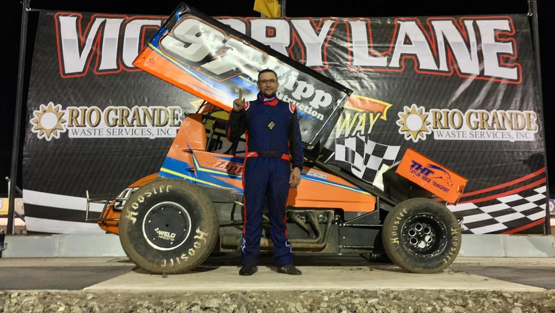 Derek DeMartino Attains POWRi Vado 305 Wing Sprint Feature Victory