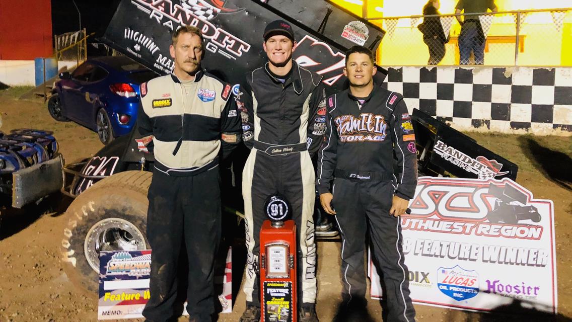 It’s Lights Out As Hardy Wins With ASCS Southwest At Show Low Speedway Park