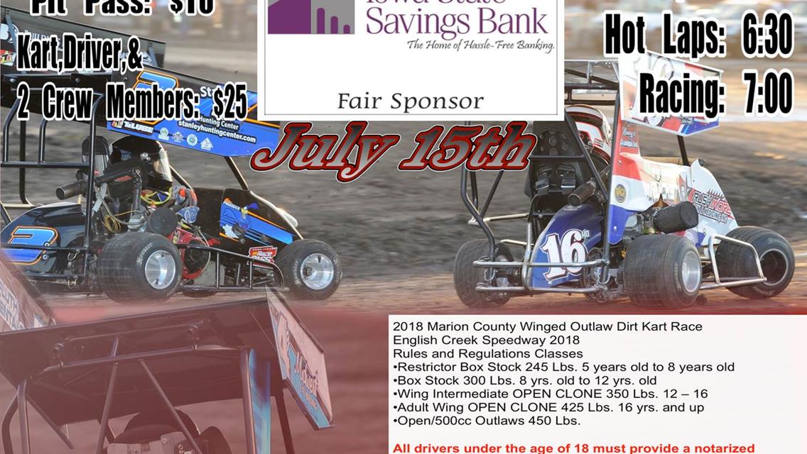 Marion County Fair RACE Sunday 7-15-18