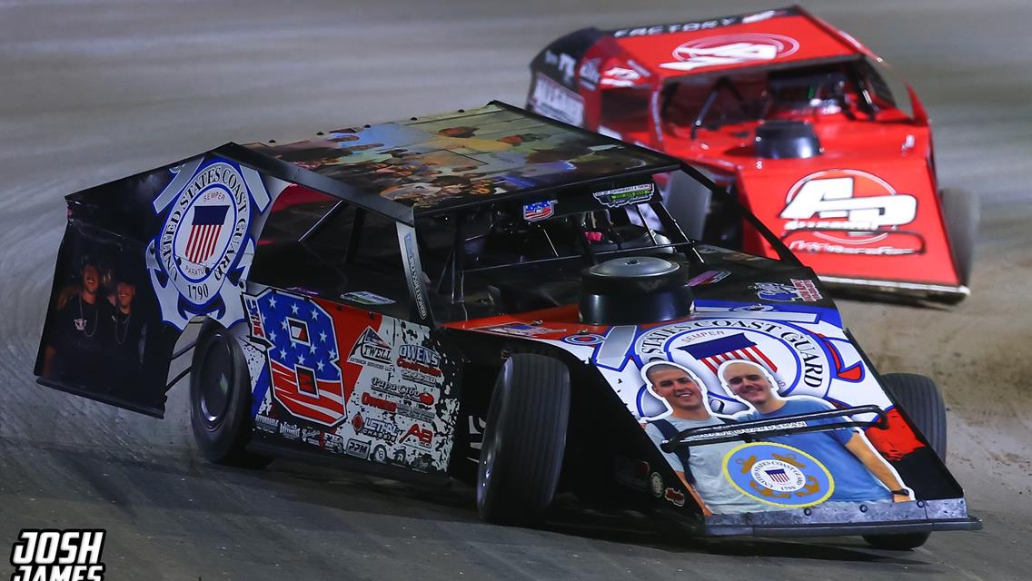 Volusia Speedway Park (De Leon Springs, FL) – DIRTcar Nationals – January 30th-February 8th, 2025. (Josh James Artwork)