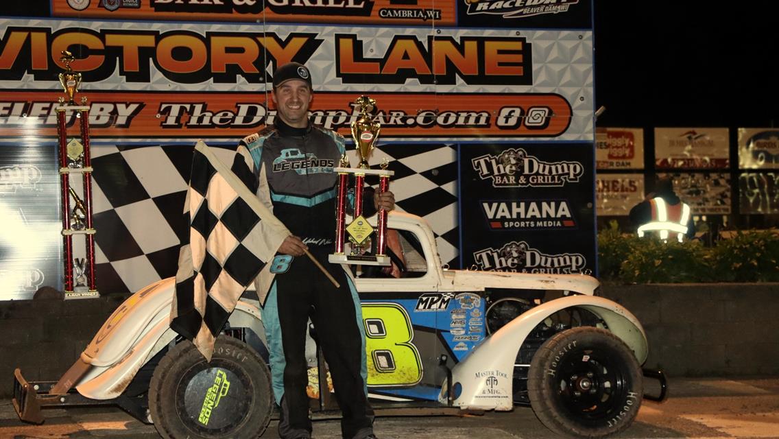 Weber Picks Up Wild Win in Beaver Dam