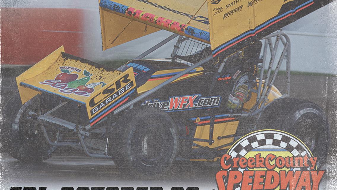 Lucas Oil American Sprint Car Series Headlining Fuzzy’s Fall Fling At Creek County Speedway!