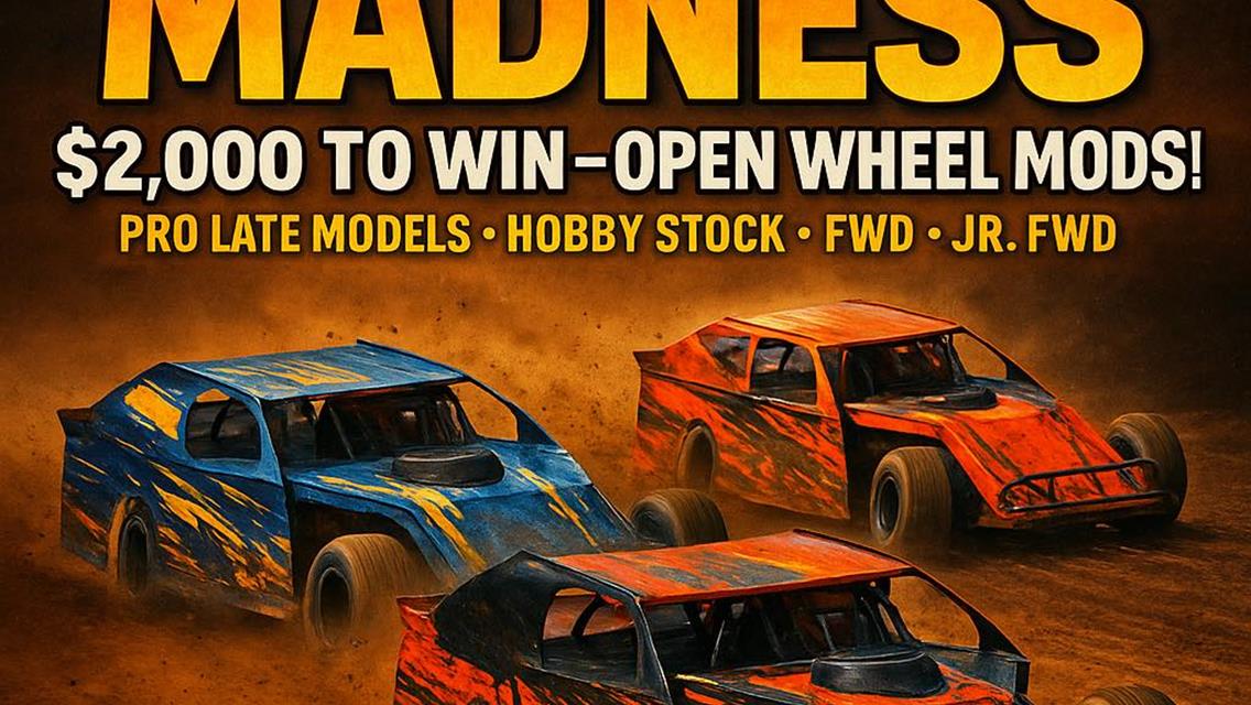 Modified Madness this Saturday June 7th!