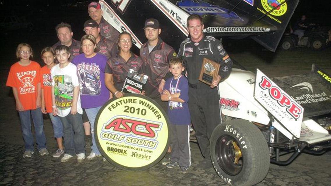 Jason Johnson is Golden in ASCS Gulf South Go at Beaumont!