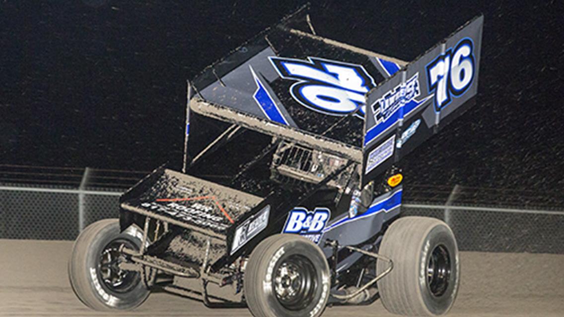 Lawrence Captures Two Top Fives with NCRA Sprint Car Bandits Series