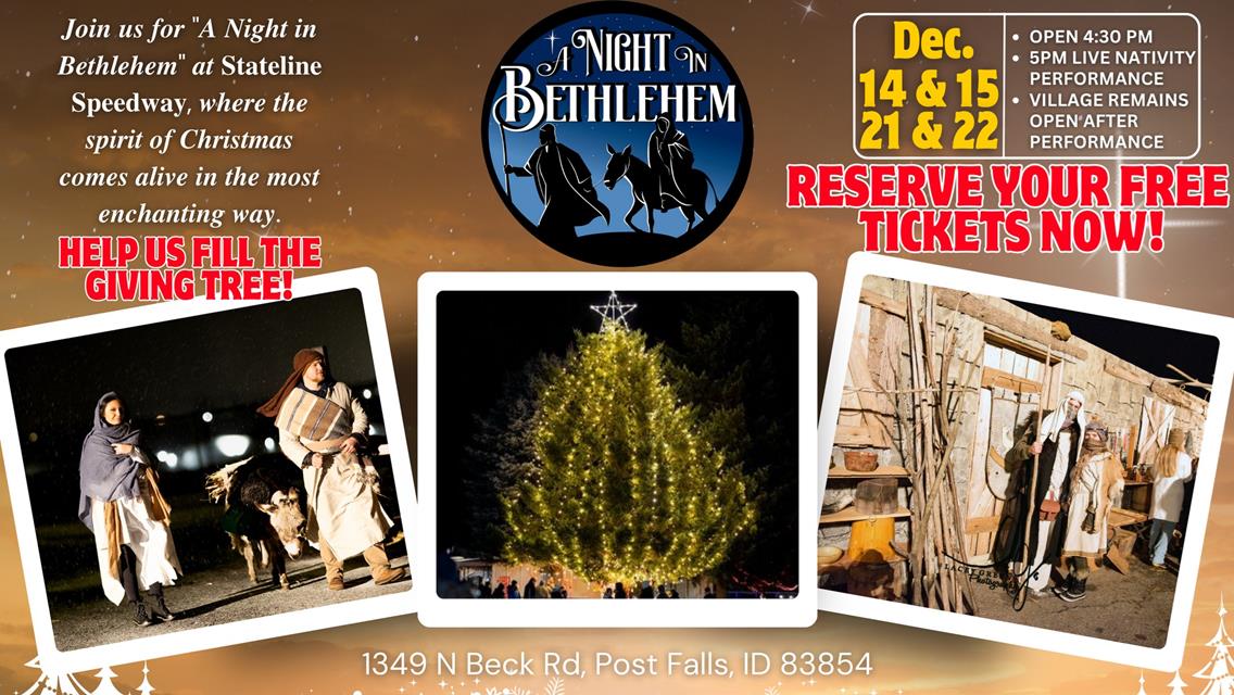 A Night in Bethlehem Begins