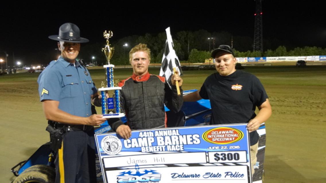 LATE RACE MOVE MAKES JAMES HILL 6 FOR 6 AT CAMP BARNES