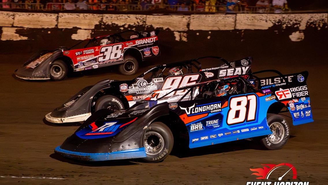 Fairbury Speedway (Fairbury, IL) – World of Outlaws Real American Beer Late Model Series – Prairie Dirt Classic – July 25th-26th, 2025. (Event Horizon Photography)