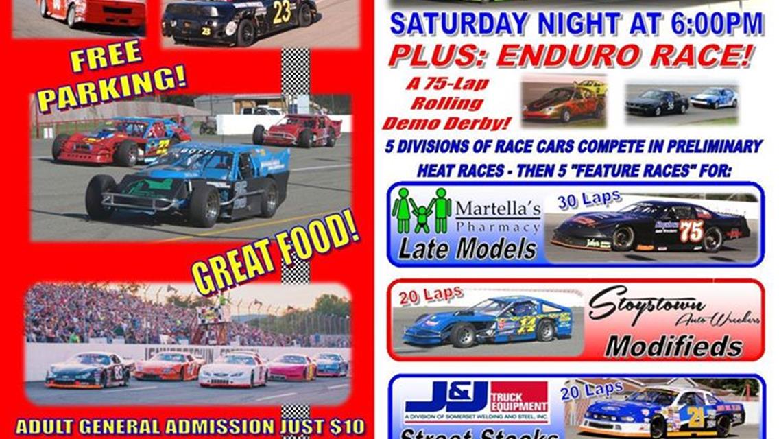 Round Two of Jennerstown Speedway Complex Racing includes Ron’s Collision Center Enduro Series Saturday