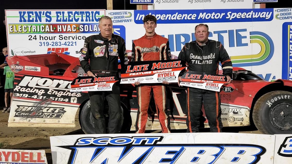 Independence Motor Speedway (Independence, IA) – Karl Chevrolet Pro Late Model Tour – July 26th, 2025. (Black Hat Photography)