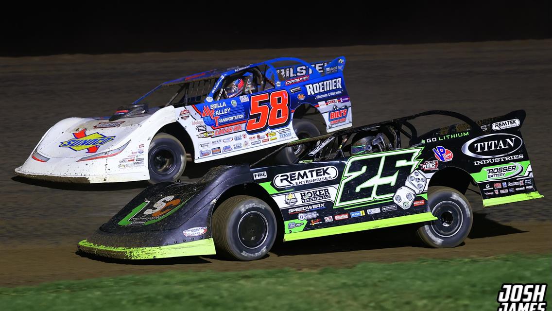 34 Raceway (West Burlington, IA) – MARS Late Model Championship Series – Slocum 50 – April 18th-19th, 2025. (Josh James Artwork)