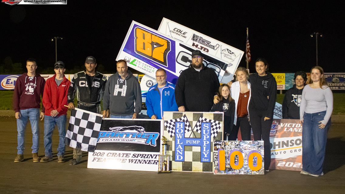 Century Mark for Hennessy, Shaw Returns to Victory Lane in Modifieds at Can-Am Speedway