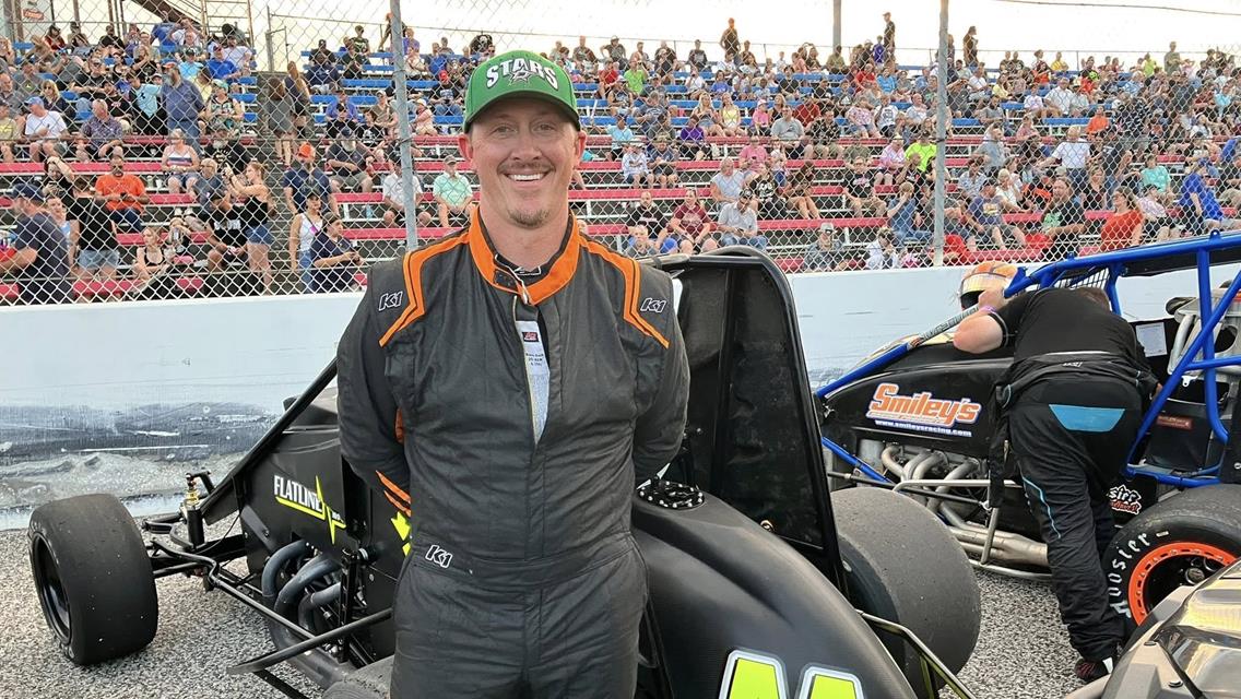 Jason Howell Victorious with POWRi Elite Non-Wing Sprints at Houston Motorsports Park