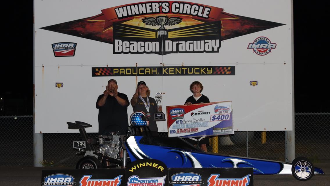 Fulcher, Minton, Eaton, Chandler, Grooms Take IHRA Sportsman Spectacular presented by Moser Wins at Beacon Dragway