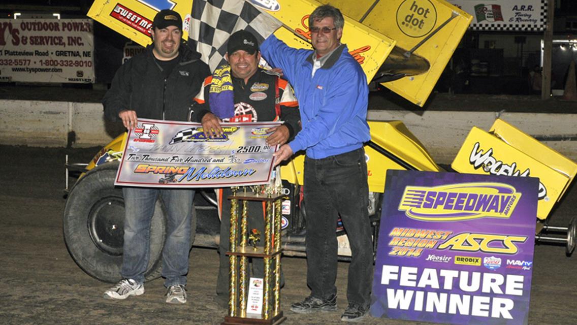 Lasoski Charges to Victory at I-80 Speedway