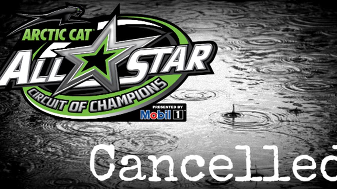 All Star visit to Utica-Rome Speedway cancelled