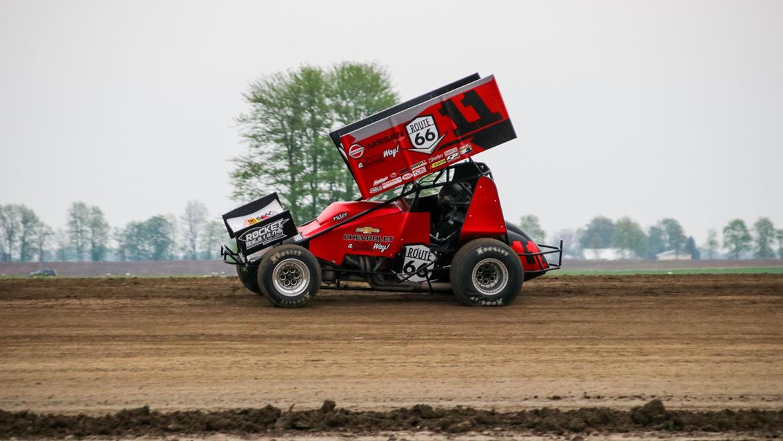 Crockett Hustles to Top 10 During Finale at I-96 Speedway