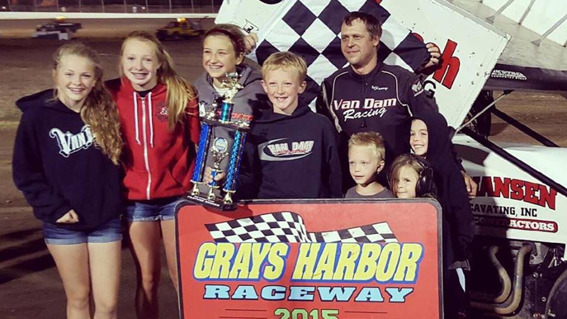 Van Dam Returns to Victory Lane at Grays Harbor for Fourth Time This Season