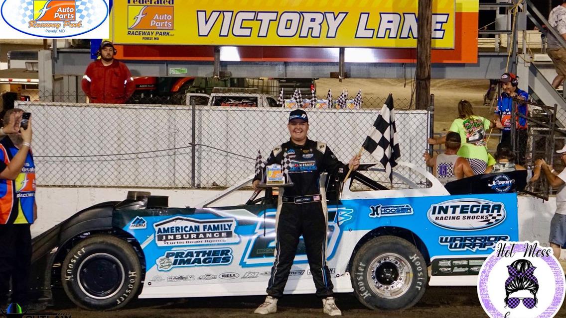 Chevy Boyer, Ryan Hamilton, Ken Schrader, Troy Medley, Lee Stuppy & Matthew Mackey take wins at I-55 Federated Auto Parts Raceway Park!