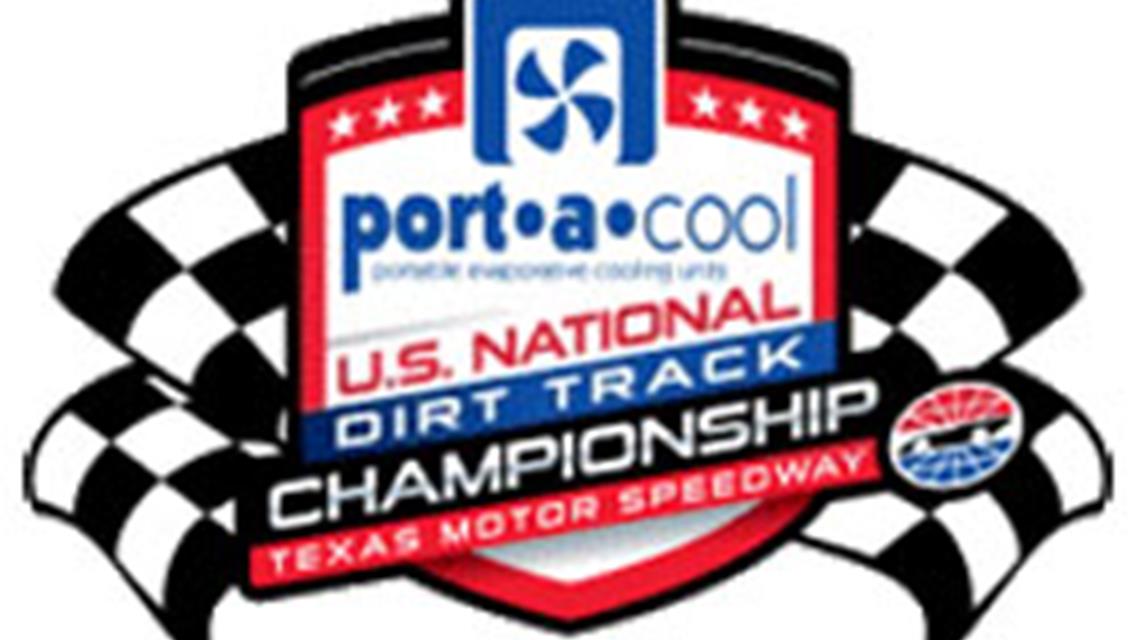 Texas Motor Speedway US National Dirt Track Champioinship Reserved Pit Spaces Sold Out; Event Registration Continues