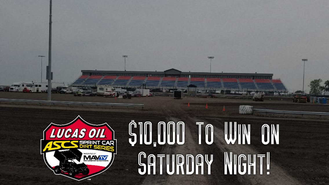 Mother Nature Wins Friday Night At Jackson; Saturday Finale Now $10,000 To Win!