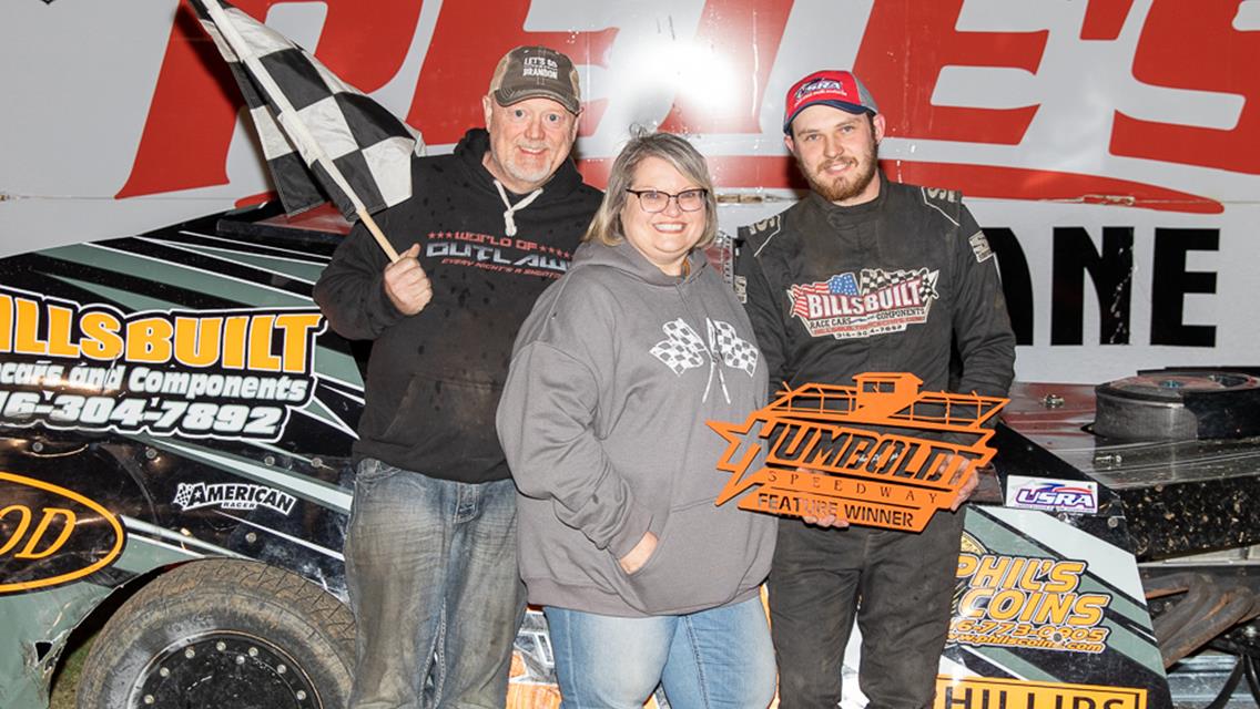 Phillips beats rain for first career win; Knisley out duels Wilson