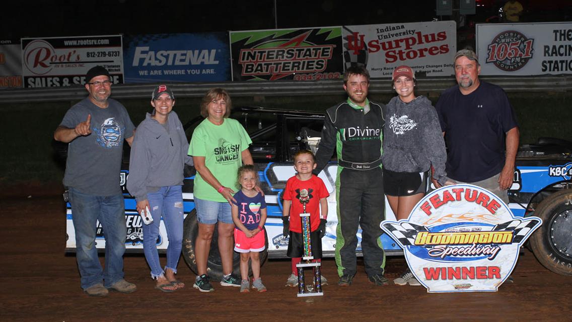 Jeff Bland Jr. Captures Bloomington Sprint Car Main, Owens and Divine Victorious