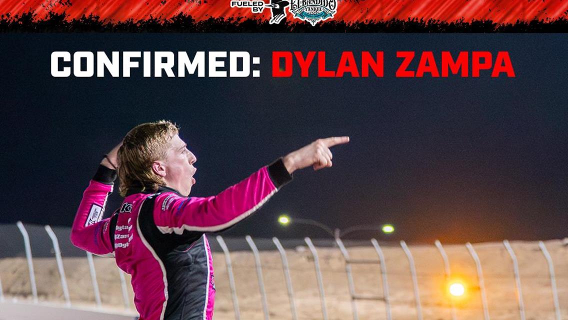 Dylan Zampa locked in for CARS Tour West Pro Late Model main feature at All American Speedway in Roseville!