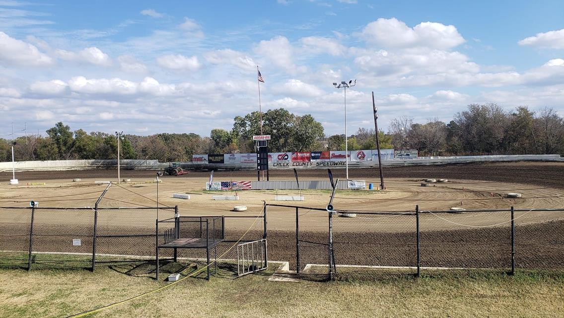 $1,000 to win NOW600 Nationals at Creek County Speedway on November 7-9 Format Announced!